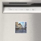 zNO103 BERGEN Strandgaten, Norwegen, Kühlschrank Magnet (In Situ (Geschirrspüler))