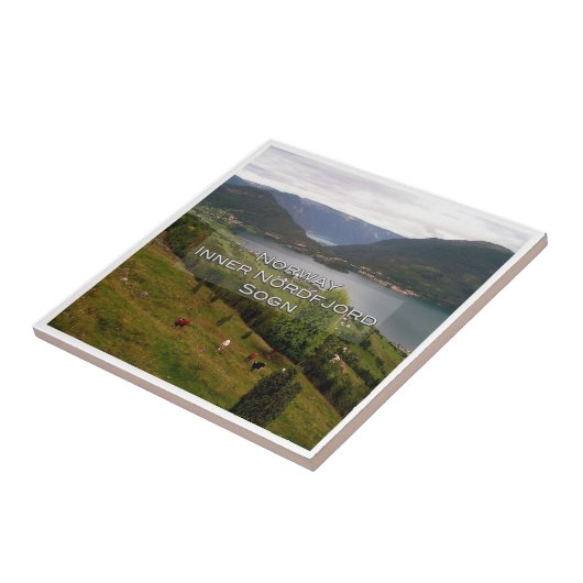 zNO109 INNER NORDFJORD SOGN, Norwegen, Fliese (Seite)