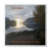 zNO112 HORNINDALSVATNET, Norwegen, Fliese (Vorderseite)