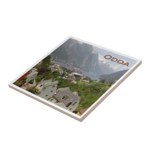 zNO113 HARDANGERFJORD ODDA, Norwegen, Fliese