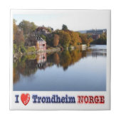 zNO148 TRONDHEIM "I Liebe", Norwegen, Fliese (Vorderseite)