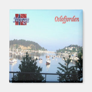 zNO154 OSLOFJORDEN, Norwegen, Europa, Kühlschrank Magnet