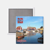 zNO157 OSLOFJORDEN, Norwegen, Europa, Kühlschrank Magnet (Vorderseite/Rückseite)