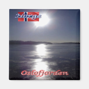 zNO161 OSLOFJORDEN, Norwegen, Europa, Kühlschrank Magnet