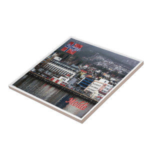 zNO172 MOLDE, Norwegen, Europa, Fliese