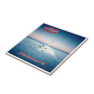 zNO175 FINNMARK, Norwegen, Fliese