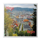 zNO177 BERGEN, Norwegen, Fliese (Vorderseite)