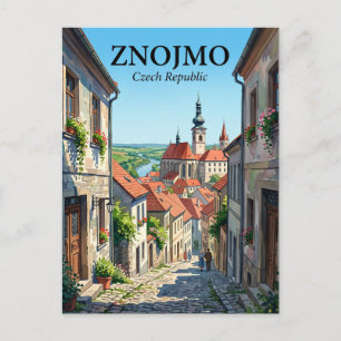 Znojmo Tschechien Postkarte