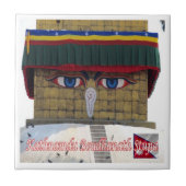 zNP006 Boudhanath Stupa KATHMANDU, Nepal, Fliese (Vorderseite)
