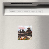 zNP017 Durbar Square KATHMANDU, Nepal Asien, Kühls Magnet (In Situ (Geschirrspüler))