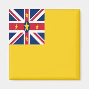 zNU001 NIUE FLAG, Ozeanien, Kühlschrank Magnet