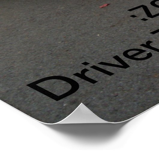 zo6 Korvette Poster (Ecke)