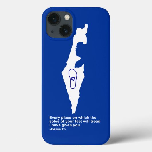 Zo Artzeinu - Joshua 1:3 Case-Mate iPhone Hülle (Rückseite)