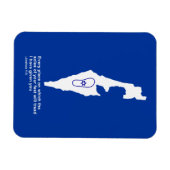 Zo Artzeinu - Joshua 1:3 Magnet (Horizontal)