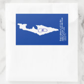 Zo Artzeinu - Joshua 1:3 Rechteckiger Aufkleber (Tasche)