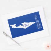 Zo Artzeinu - Joshua 1:3 Rechteckiger Aufkleber (Umschlag)