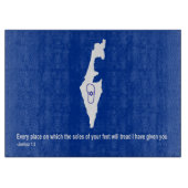 Zo Artzeinu - Joshua 1:3 Schneidebrett (Vorderseite)