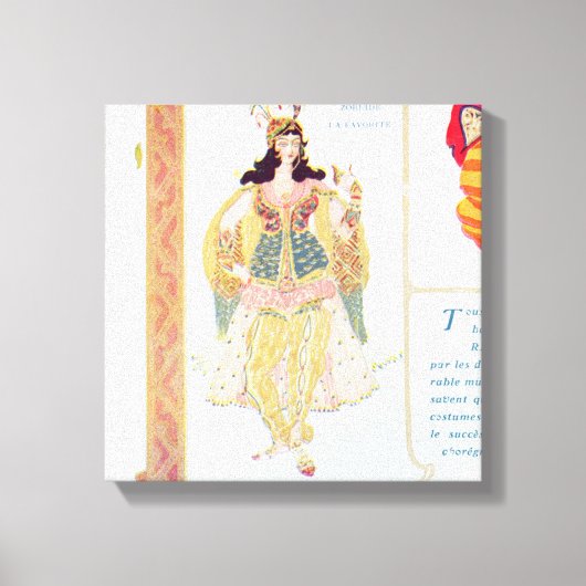 Zobeide Leinwanddruck (Vorderseite)