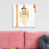 Zobeide Leinwanddruck (Insitu (Wohnzimmer))