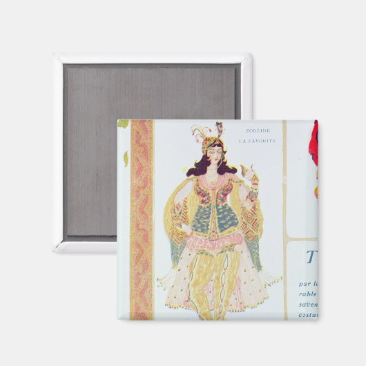 Zobeide Magnet (Vorderseite/Rückseite)