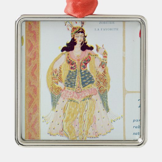 Zobeide Ornament Aus Metall (Vorne)
