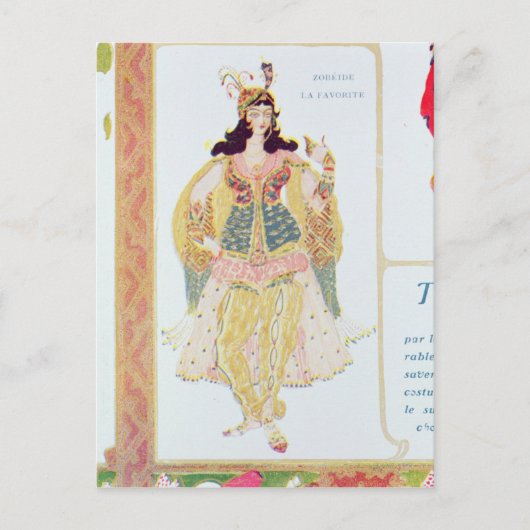 Zobeide Postkarte (Vorderseite)