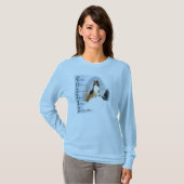 Zobel-raue Collie-Geschenke T-Shirt (Vorne ganz)