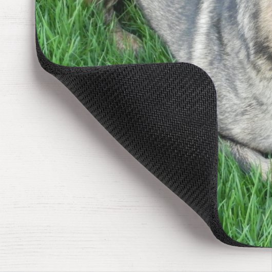 Zobel-Schäferhund Mousepad (Ecke)