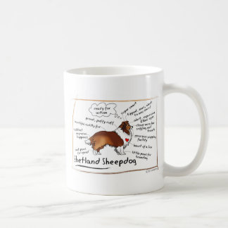 Zobel sheltie kaffeetasse