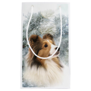 Zobel Sheltie Weihnachten Kleine Geschenktüte