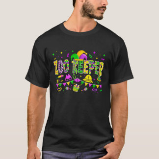 Zobewahrerin Mardi Gras Karneval Party Frauen Männ T-Shirt