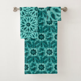 Zocalo by megyarsh bath towel set