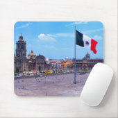 Zocalo, Mexiko City, Mexiko Mousepad (Mit Mouse)