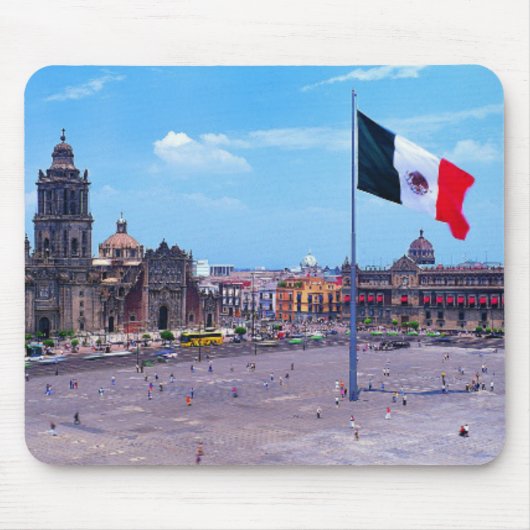 Zocalo, Mexiko City, Mexiko Mousepad (Vorne)