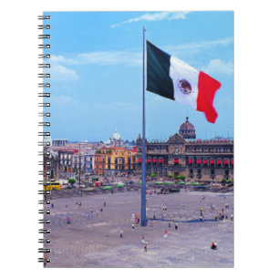 Zocalo, Mexiko City, Mexiko Notizblock