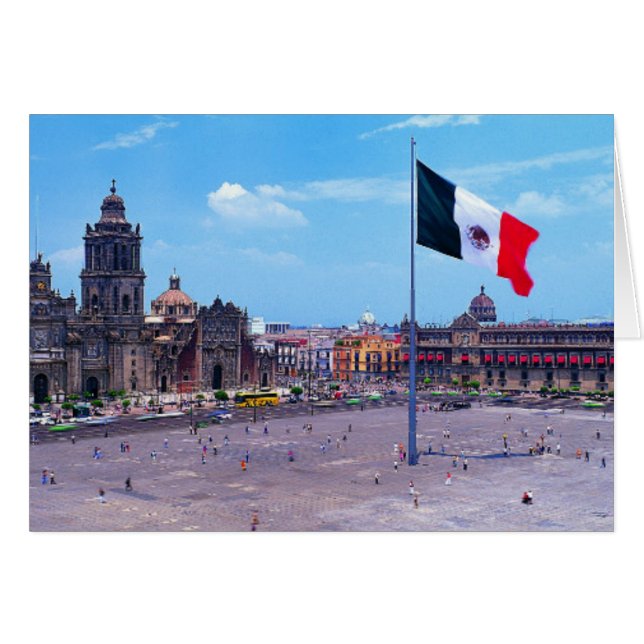 Zocalo, Mexiko-Stadt, Mexiko (Vorderseite (Horizontal))
