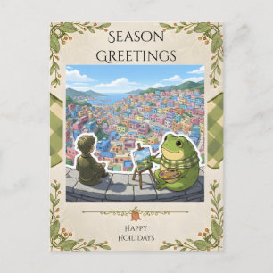 Zochi im Dorf Gamcheon Postkarte