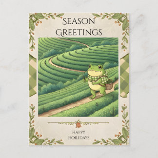 Zochi in Boseong Tea Fields Postkarte