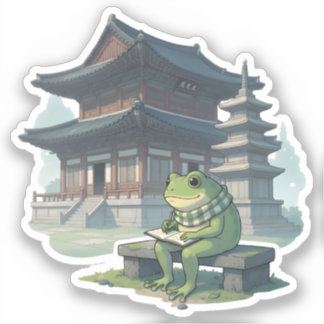 Zochi in Gyeongju Aufkleber