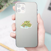 Zochi & Ripple der Fisch Aufkleber (Telefon)