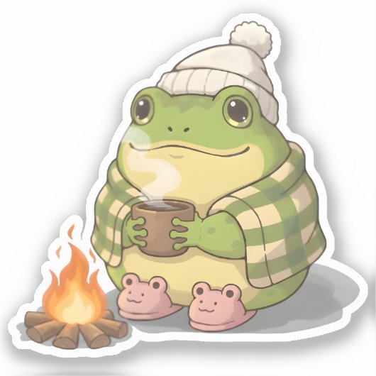 Zochis Charakter Kuscheltyp Aufkleber (Vorderseite)