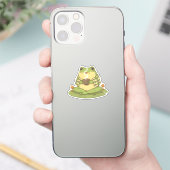Zochis Gewohnheit pustet Tee Aufkleber (Telefon)