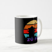 Zöderù Retro Sunset Ocean Großvater Kaffeetasse (VorderseiteRechts)