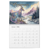Zodiac 12 Monatskalender Kalender (Jan 2026)