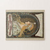 Zodiac (1896) von Alphonse Mucha. Puzzle (Horizontal)
