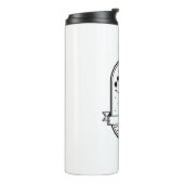 ZODIAC ABZEICHEN CONSTELLATION GEMINI STROKE THERMOSBECHER (Nach links gedreht)