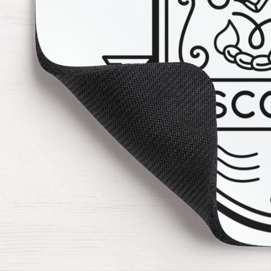 ZODIAC ABZEICHEN SYMBOL SCORPIO STROKE MOUSEPAD (Ecke)