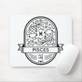 ZODIAC-ABZEICHEN-SYMBOL-STROKE MOUSEPAD (Mit Mouse)