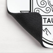 ZODIAC ABZEICHEN SYMBOL TAURUS STROKE MOUSEPAD (Ecke)