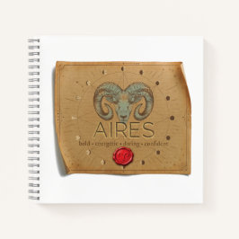 Zodiac - Aires - Journal Notizblock